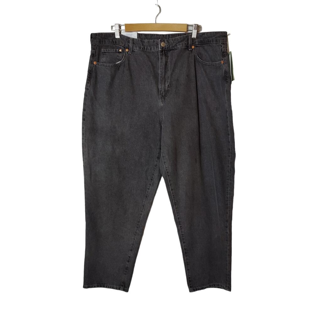 H&M Women's High Rise Jeans - Dark Gray